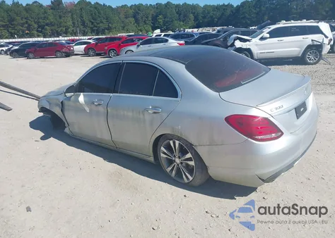 2016 Mercedes-Benz C 300 Luxury/Sport из США, поврежденный, VIN 55SWF4JB1GU166442